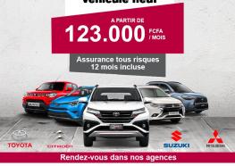Financez vos véhicules neufs chez CFAO Motors avec SUNU Bank